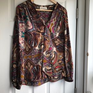 VeronicaM paisley blouse!